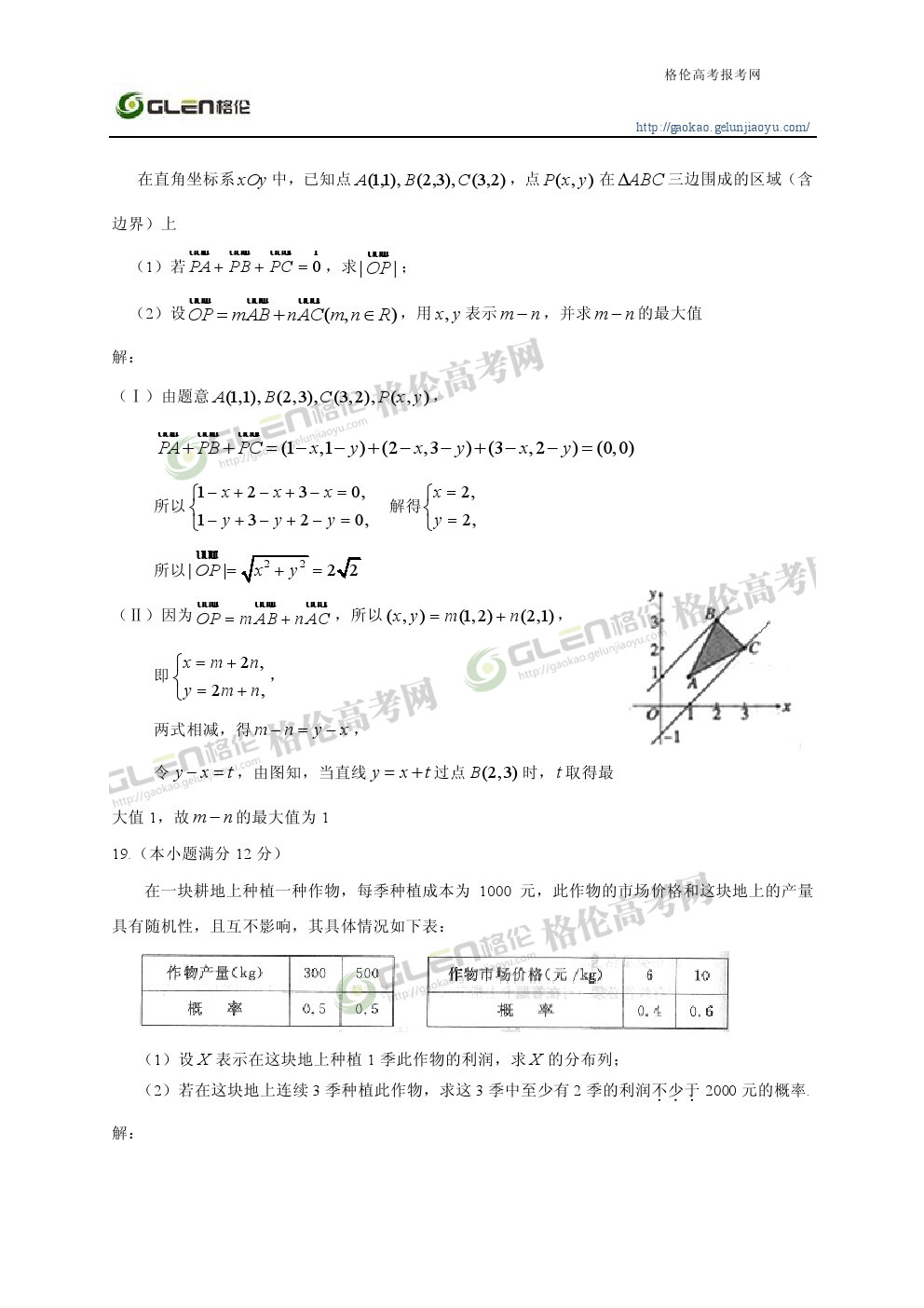 2014年陕西理科数学高考真题