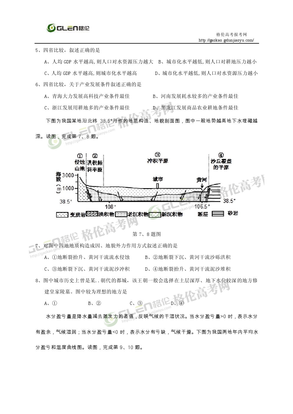 2014年浙江文综高考真题