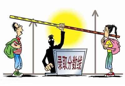 艺术类专业录取分数线